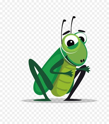 Insect Cricket Cartoon Clip art - Vector material grasshopper 
