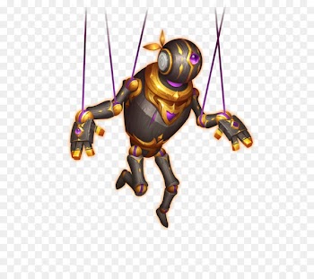 Insect Pollinator Technology Purple Cartoon - o golem 