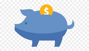 Inserting Coin Into Piggy Bank To Save Money - Saving