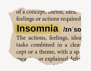 Insomnia ripped dictionary, editable word | Free PSD - rawpixel