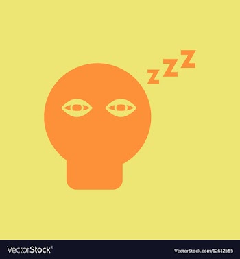 Insomnia various symptoms of leukemia fatigue vector image