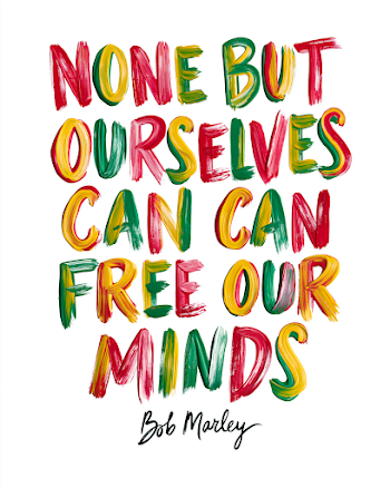 Inspirational Brush Lettering: Free Our Minds