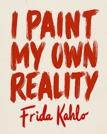 Inspirational Frida Kahlo Quote Illustration