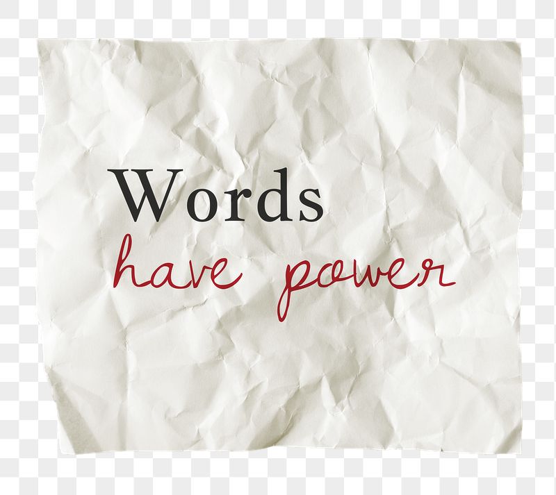 Inspirational png quote, crumpled paper | Free PNG - rawpixel