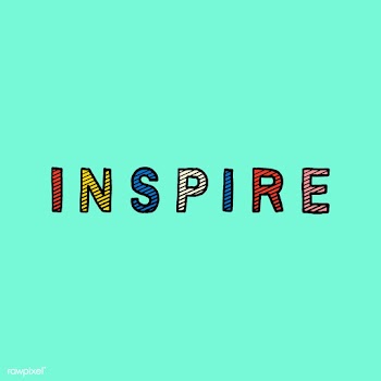 Inspire motivational typography | Free stock vector - 1016693