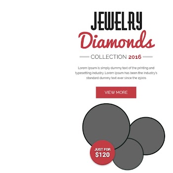 Instagram banner ad 38 - Jewelry Diamonds
