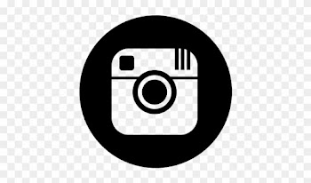 Instagram Camera Logo Black Clipart Panda Free Clipart - Instagram Icon On Business Card