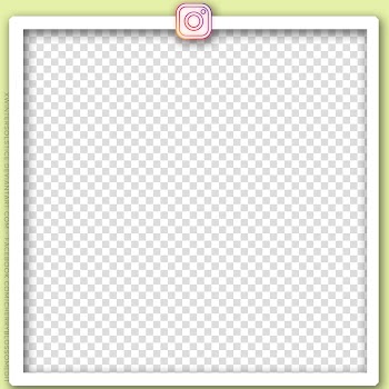 Instagram Instastories Template in, green frame transparent background PNG clipart