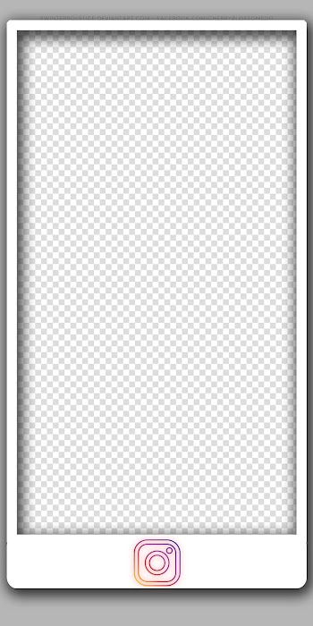 Instagram Instastories Template in, rectangular white frame art transparent background PNG clipart