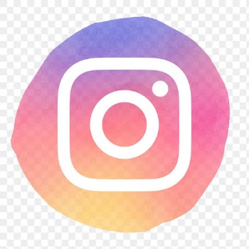 Instagram logo png in watercolor design.… | Free stock illustration | High Resolution graphic