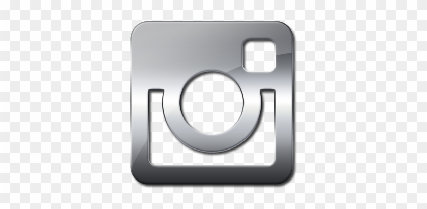 Instagram - Silver Instagram Logo