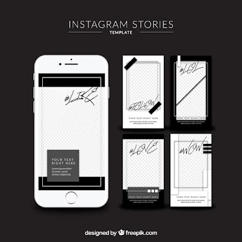 Instagram stories template
