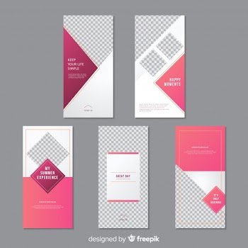 Instagram stories template