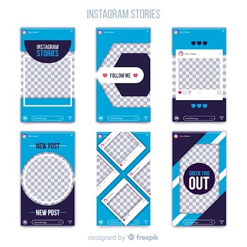 Instagram stories template