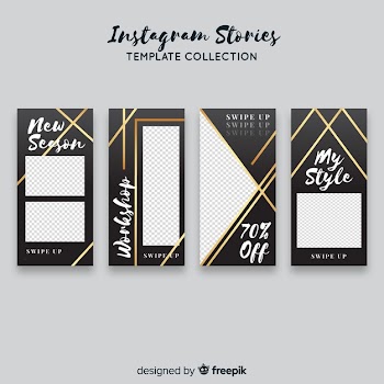 Instagram stories template