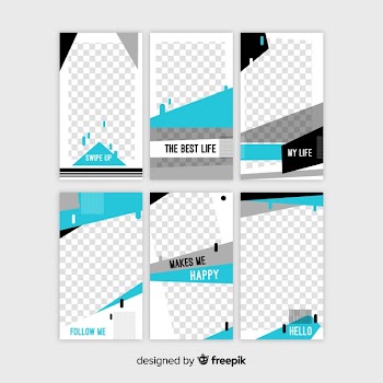 Instagram stories template