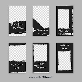 Instagram stories template