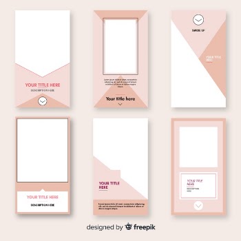 Instagram stories template