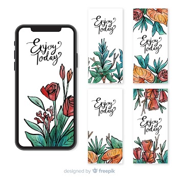 Instagram stories template