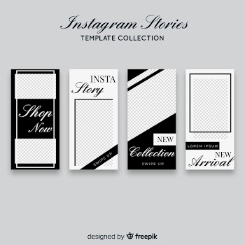 Instagram stories template