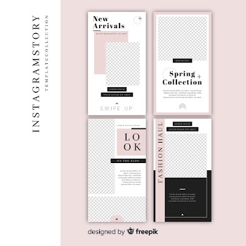 Instagram stories template