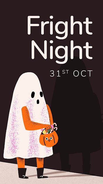 Instagram story template vector, Halloween… | Free stock illustration | High Resolution graphic