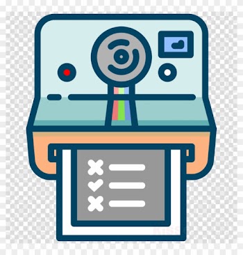 Instant Camera Clipart Instant Camera Polaroid Sx-70 - Clip Art