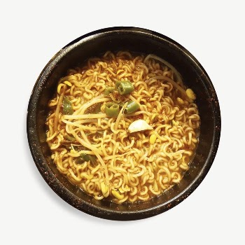 Instant noodle  collage element | Free PSD - rawpixel