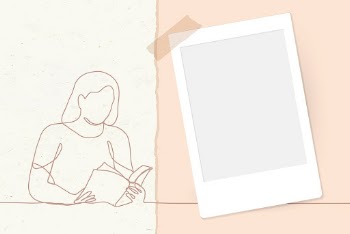 Instant photo frame background, person | Free Photo - rawpixel