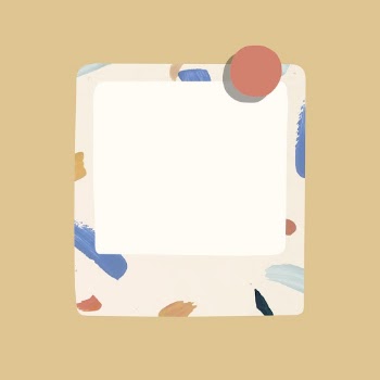 Instant photo frame, cute pattern | Free PSD - rawpixel