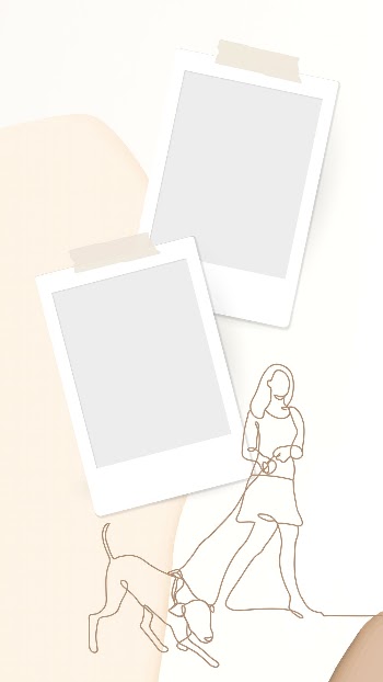 Instant photo frame mobile wallpaper, | Free Vector - rawpixel