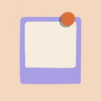 Instant photo frame sticker, yellow | Free Vector - rawpixel