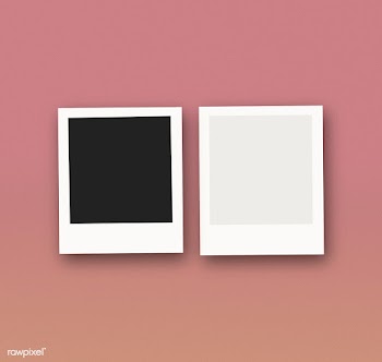 Instant photo mockup | Free stock psd mockup - 6216