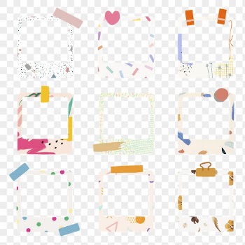 Instant photo png frame sticker, | Free PNG - rawpixel
