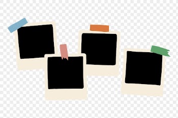 Instant photo png frame sticker, | Free PNG Sticker - rawpixel