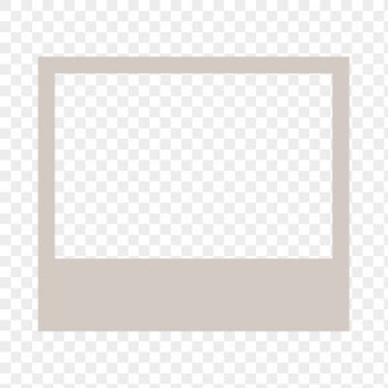 Instant photo png frame, transparent | Free PNG - rawpixel