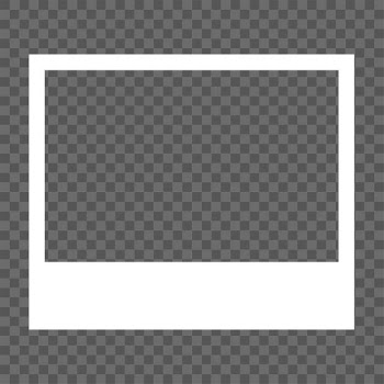 Instant photo png frame, transparent | Free PNG - rawpixel