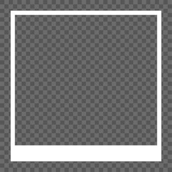 Instant photo png frame, transparent | Free PNG - rawpixel