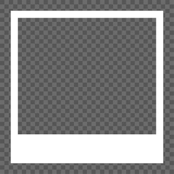 Instant photo png frame, transparent | Free PNG - rawpixel