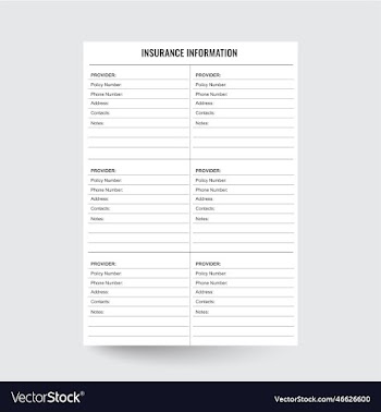 insurance information tracker