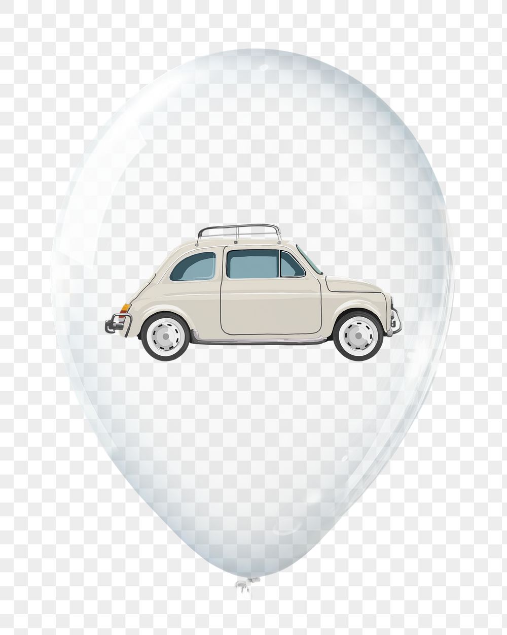 Insurance png, classic car in clear | Free PNG - rawpixel