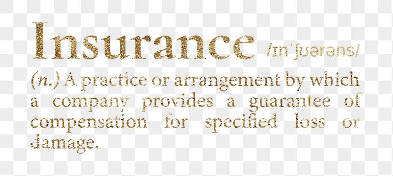 Insurance png dictionary word sticker, | Free PNG - rawpixel
