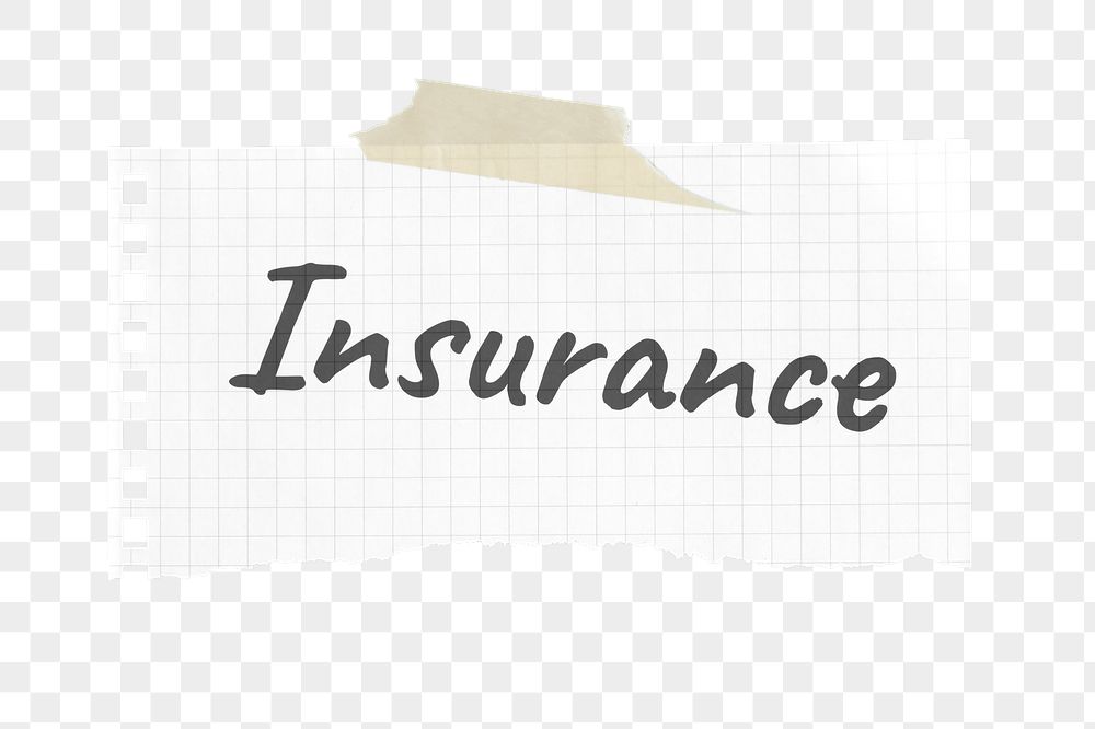 Insurance png ripped paper sticker, | Free PNG - rawpixel