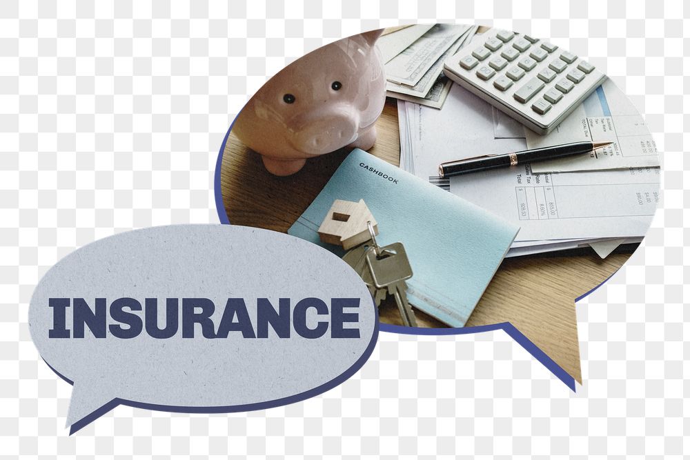 Insurance png speech bubble sticker, | Free PNG - rawpixel