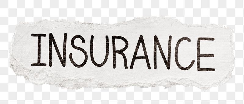 Insurance png word sticker, ripped | Free PNG - rawpixel