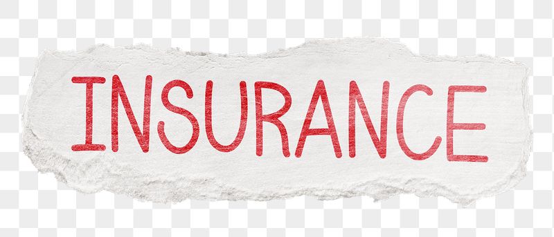 Insurance png word sticker, ripped | Free PNG - rawpixel