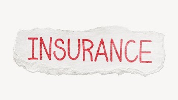 Insurance word sticker, ripped paper | Free PSD - rawpixel