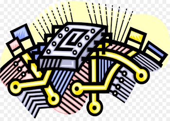 Integrated Circuits & Chips Electronic circuit Printed Circuit Boards Presentation Computer - curcuit cartoon 