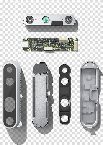 Intel RealSense Camera Central processing unit Frame rate, stereoscopic transparent background PNG clipart