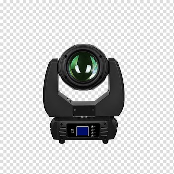 Intelligent lighting LED stage lighting, moving head transparent background PNG clipart